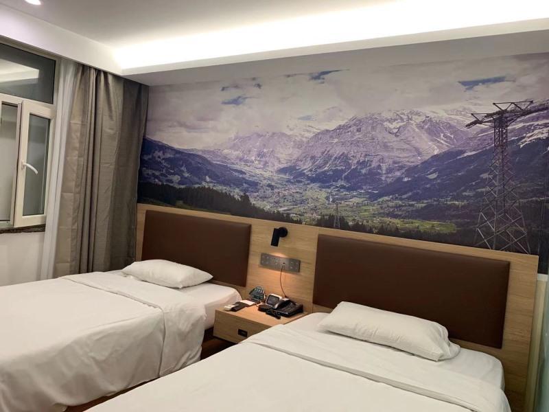 Greentree Inn Beijing Chaoyang Shilihe Antique City Express Hotel Bagian luar foto