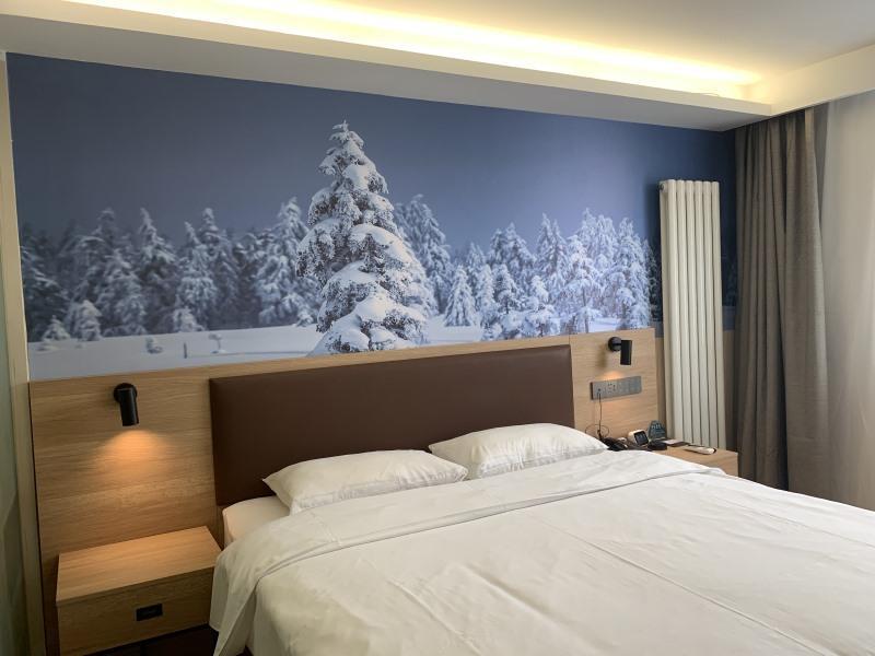Greentree Inn Beijing Chaoyang Shilihe Antique City Express Hotel Bagian luar foto